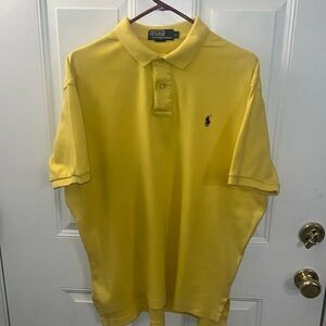 Polo Ralph Lauren shirt yellow blue